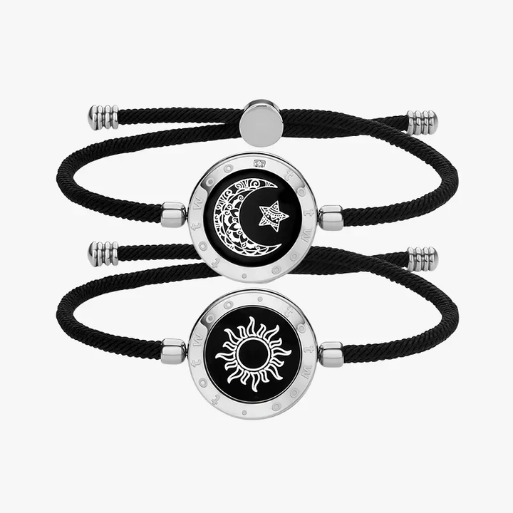 Sun & Moon Couple Smart Touch Bracelets